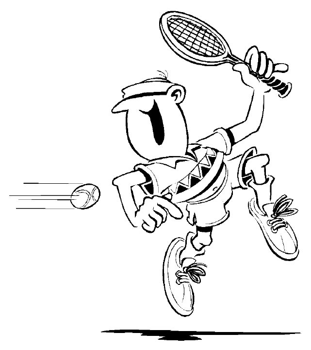 שחקן מקצועי טניס