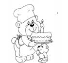 דובי אמא הכינה עוגה